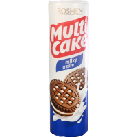 

Печенье "MULTICAKE" (мол.-крем.нач) 180г