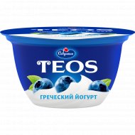 Йогурт греческий «Teos» черника, 2%, 140 г