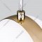 Подвесной светильник «Elektrostandard» DLN050 GX53, белый/золото, a047809