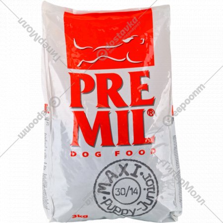 Корм для щенков «Premil» Premium Maxi Junior, 3 кг