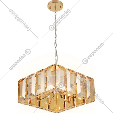Подвесная люстра «Ambrella light» TR5149 GD/TI, золото/янтарь