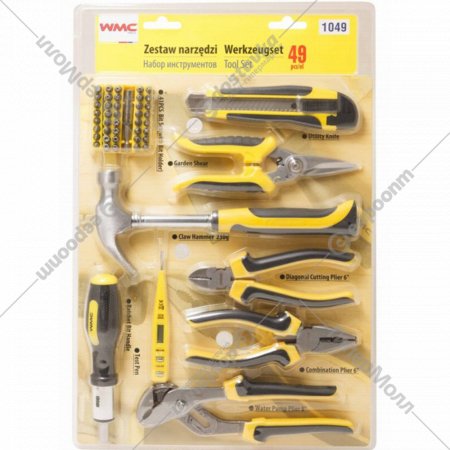 Набор инструментов «WMC Tools» 1049, 49 предметов