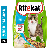 

Корм "KITEKAT"(улов рыбака)1,9кг