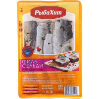 

Сельдь"РЫБАХИТ"(филе сельди c прян.)240г