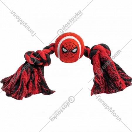 Игрушка для собак «Triol» Marvel Человек Паук Веревка и мяч, 12111085 310 мм
