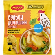 Бульон- приправа с курицей «Maggi» Домашний с оващами и зеленью, 75 г