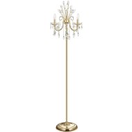 Торшер «Odeon Light» Versia, Hall ODL23 435, 4977/3F, золотой/хрусталь