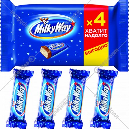Шоколадный батончик «Milky Way» 4х26 г