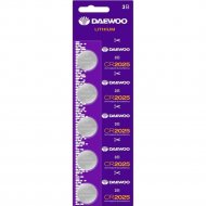 Батарейки«DAEWOO»(CR2025-BP5)5шт