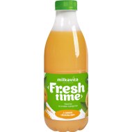 Напиток сывороточный «Fresh time» с соком апельсина, 900 г