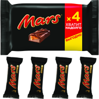 

Батончик шок."МАРС" (minis, м/пак) 162г