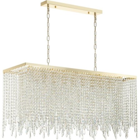 Люстра Odeon Light Chokka, Modern ODL23 429, 5028/9A, золотой/прозрачный/металл/хрусталь