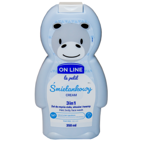 Гель для душа дет­ский «On Line» Cream, 3в1, 350 мл