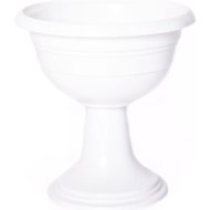 Горшок для цветов «Gardenplast» Тюльпан, 84000, белый, 33.5х30х30 см, 6 л