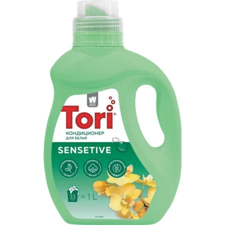 Кондиционер для белья Tori Sensitive, 1 л