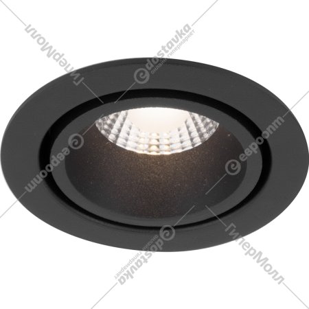 Точечный светильник «Elektrostandard» 15267/LED 7W 3000K BK/BK, черный