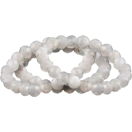 Кольцо «Wolves» Беломорит, Тройное, размер 22-23