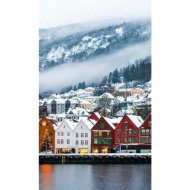 Картина по номерам «Lori» Норвегия зимой, Кпн-198, 41х50 см