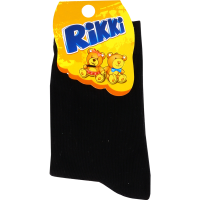 

Носки дет"RIKKI"(SCH-3-Plain)черн. 14-16