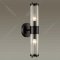 Настенный светильник «Odeon Light» Kepa, Drops ODL22 539, 4944/2W, черный/прозрачный/стекло