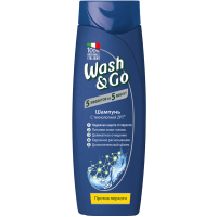 

Шампунь"WASH&GO"(технология ZPT) 400мл