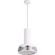 Подвесной светильник «Ambrella light» FA9488 WH/CH, белый/хром