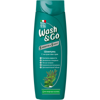 

Шампунь"WASH&GO"(с экстр.д/жирн.в) 400мл