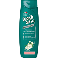 

Шампунь"WASH&GO"(жасмин д/норм.в) 400мл