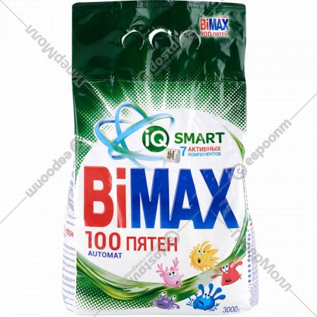 Стиральный порошок «BiMax» 100 Пятен, 3 кг