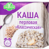 

Каша "ЛИДКОН" (перловая, класс.)180г