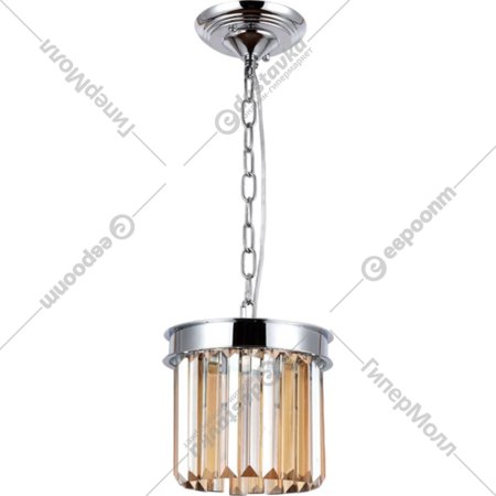 Подвесной светильник «Ambrella light» TR5102 CH/TI, хром/янтарь