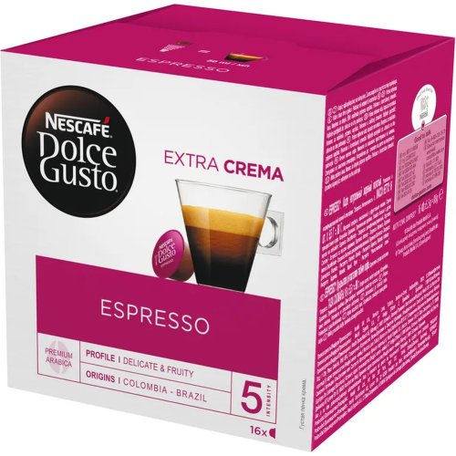 Капсулы для кофемашины «Nescafe» Dolce Gusto Espresso, 16 шт