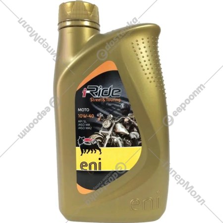 Моторное масло «Eni» I-Ride Moto 10W40, 1 л