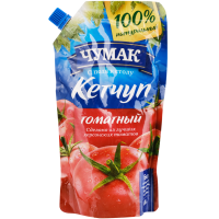 

Кетчуп "ЧУМАК" (томатный,д/пак) 450г