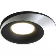 Точечный светильник «Elektrostandard» 124 MR16, черный/серебро, a053358