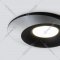 Точечный светильник «Elektrostandard» 124 MR16, черный/серебро, a053358