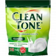 Таблетки для посудомоечных машин «Clean Tone» 15 шт