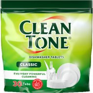 Таблетки для посудомоечных машин «Clean Tone» 30 шт