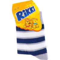 

Носки дет."RIKKI"(SCH-3,16-18,бел-син)