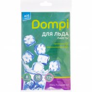 Пакеты для льда «Dompi» 31х15 см, 8 шт