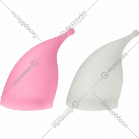 Набор менструальных чаш «Bradex» Vital Cup, SX 0051, размер S+L, 2 шт