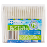 

Ватные палочки "MEDTOUCH" банка, 200 шт