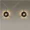 Настенный светильник «Odeon Light» Adamas, Midcent ODL21 179, 4223/13WL, черный/золотистый/металл