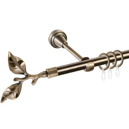 Карниз АС Форос Grace, D16Г, Антик, Лист розы, 1.8 м
