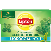 

Чай "LIPTON MOROCCAN MINT GREEN" 1.6*25г