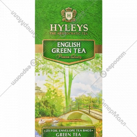 Чай «Hyleysc» английский зеленый, байховый, 25х1.5 г