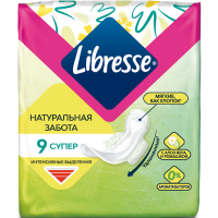 

Жен.г/прокл."LIBRESSE"(nat.care,wing)9шт