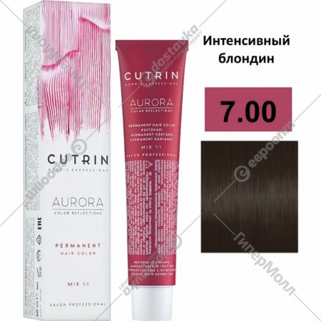 Краска д/вол«CUTRIN»(Aurora,7.00)60мл