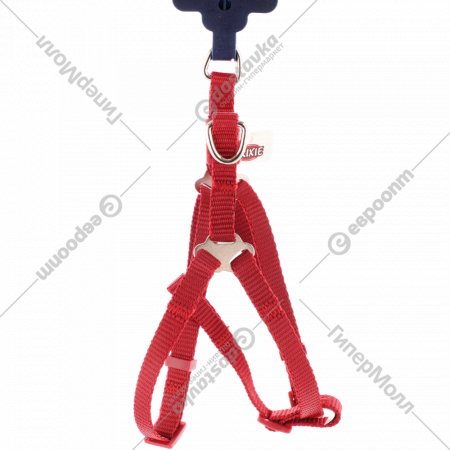 Шлея для собак «Trixie Premium One Touch harness» красный, XS-S