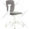 Кресло детское «Бюрократ» CH-W 204NX, серый Light-19/пластик белый